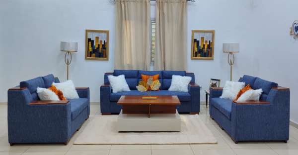 Salon smart bleu